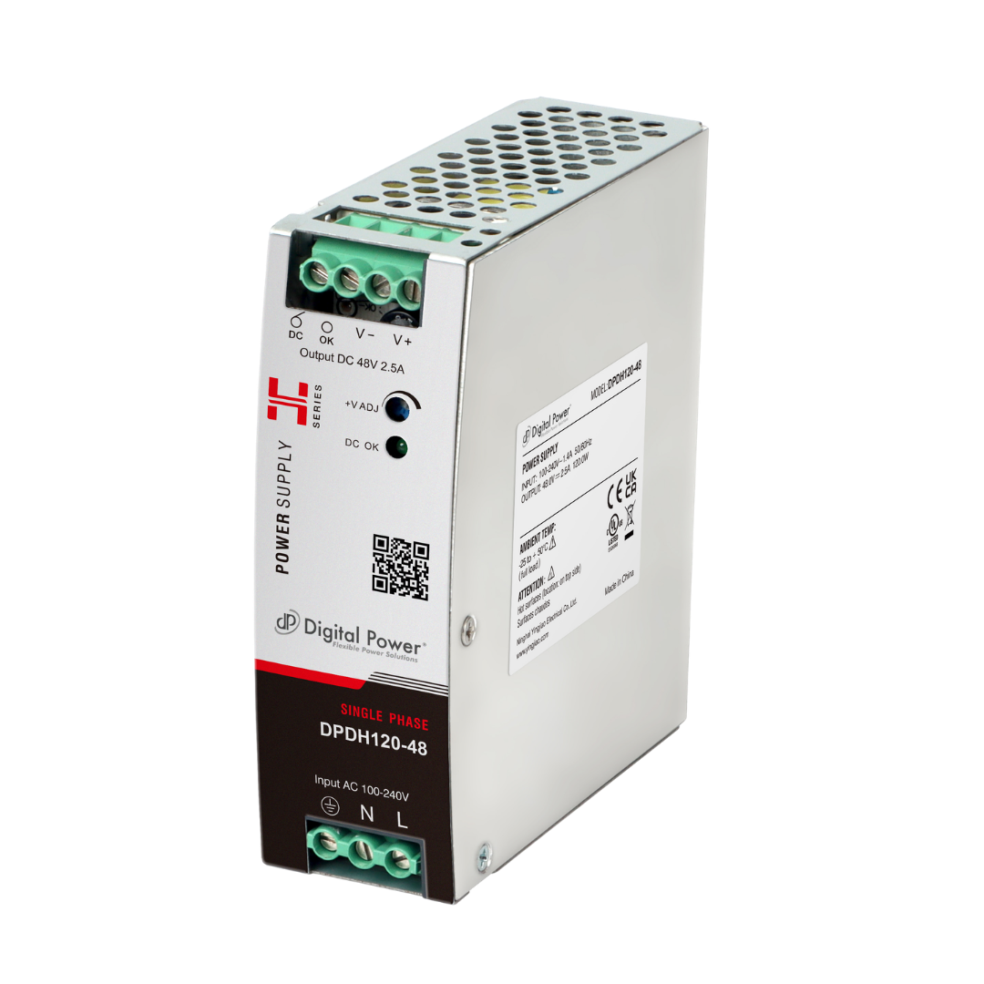 Single Phase 120W DIN Rail AC-DC Power Supply