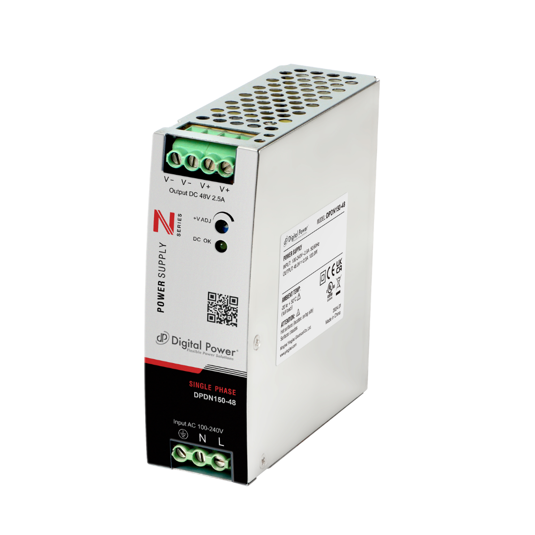 Metal Case 120W DIN Rail AC-DC Power Supply