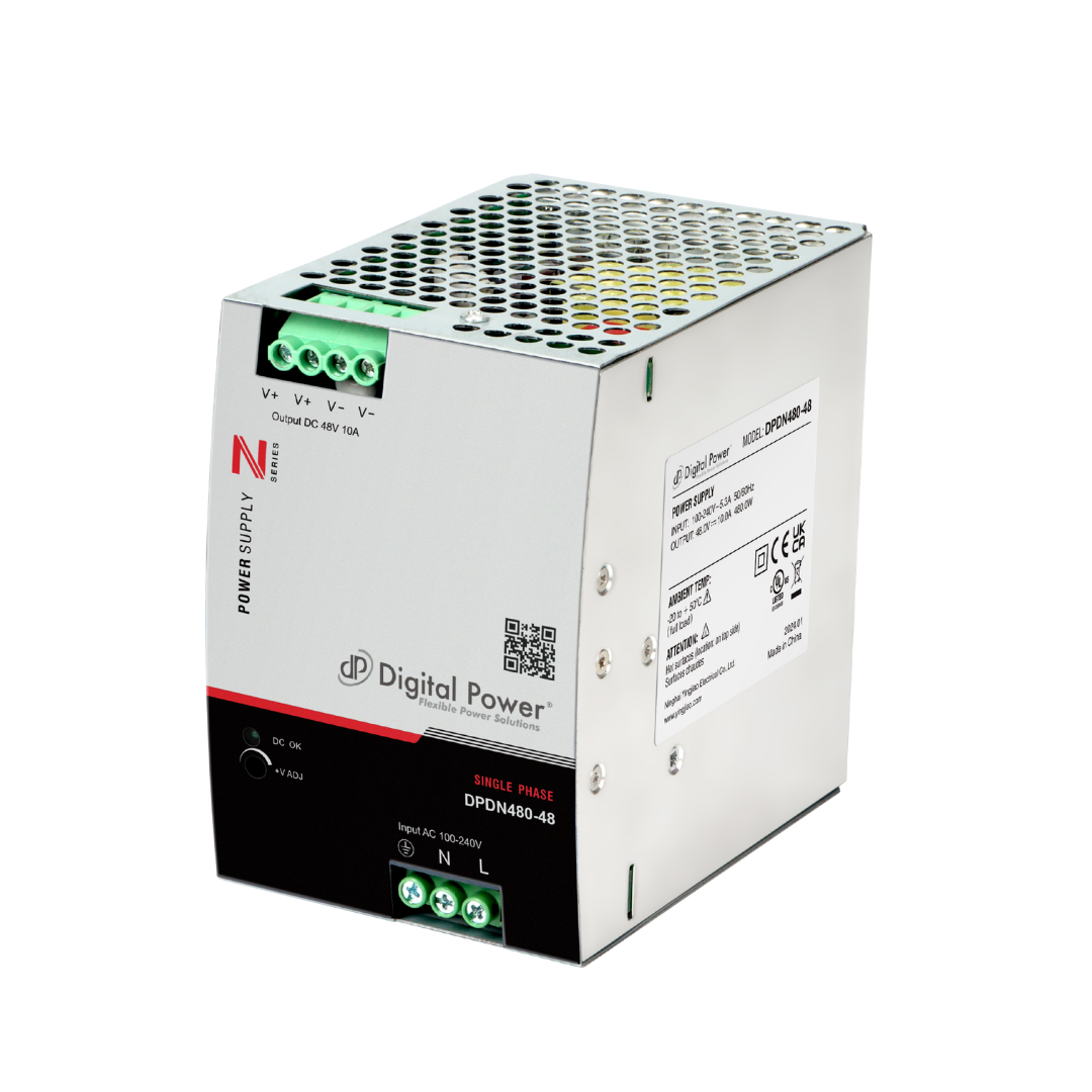 Metal Case 480W DIN Rail AC-DC Power Supply