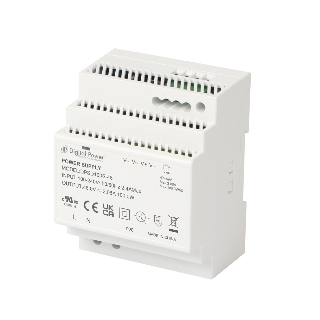 Step Shape 100W DIN Rail AC-DC Power Supply