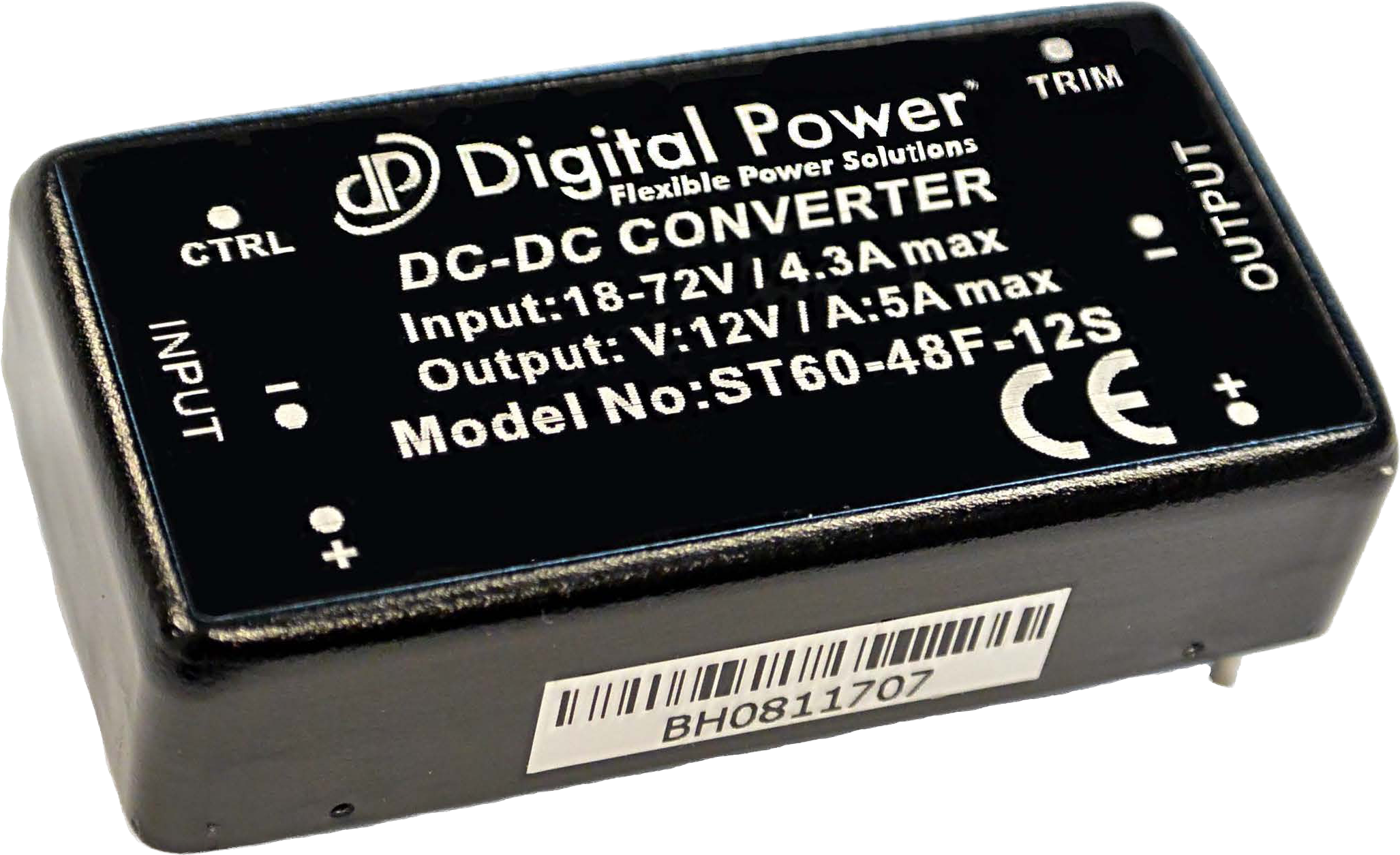 60W PCB/Brick Mount Power Supply