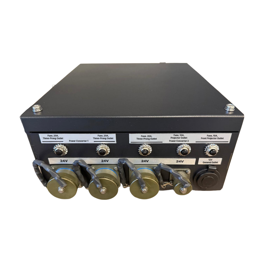1000W 9-Channel PDMU 9-Channel Ruggedized Smart Power Distribution & Management Unit